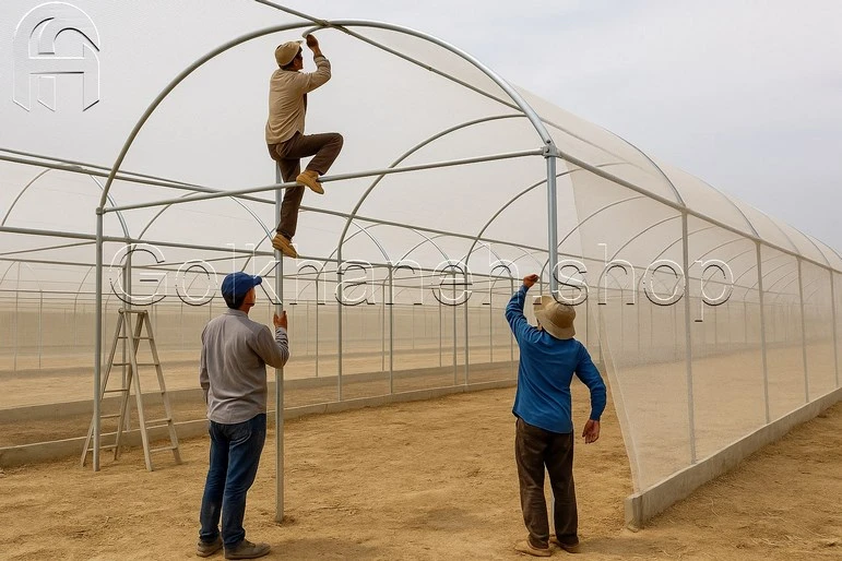 کاربردهای گلخانه Net House در کشاورزی ایران