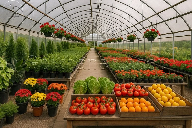 محصولات گلخانه توریستی فروشگاهی