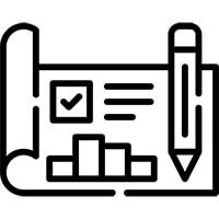 آیکون تهیه طرح توجیهی فنی - اقتصادی